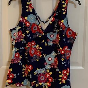 ModCloth floral tank 3X